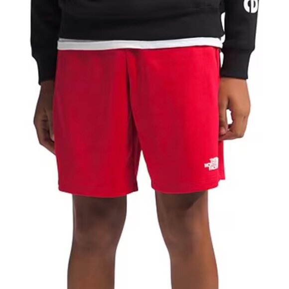 The North Face Boy’s Red FlashDry Athletic Gym Sport Running Shorts Size L NWT - Picture 1 of 8